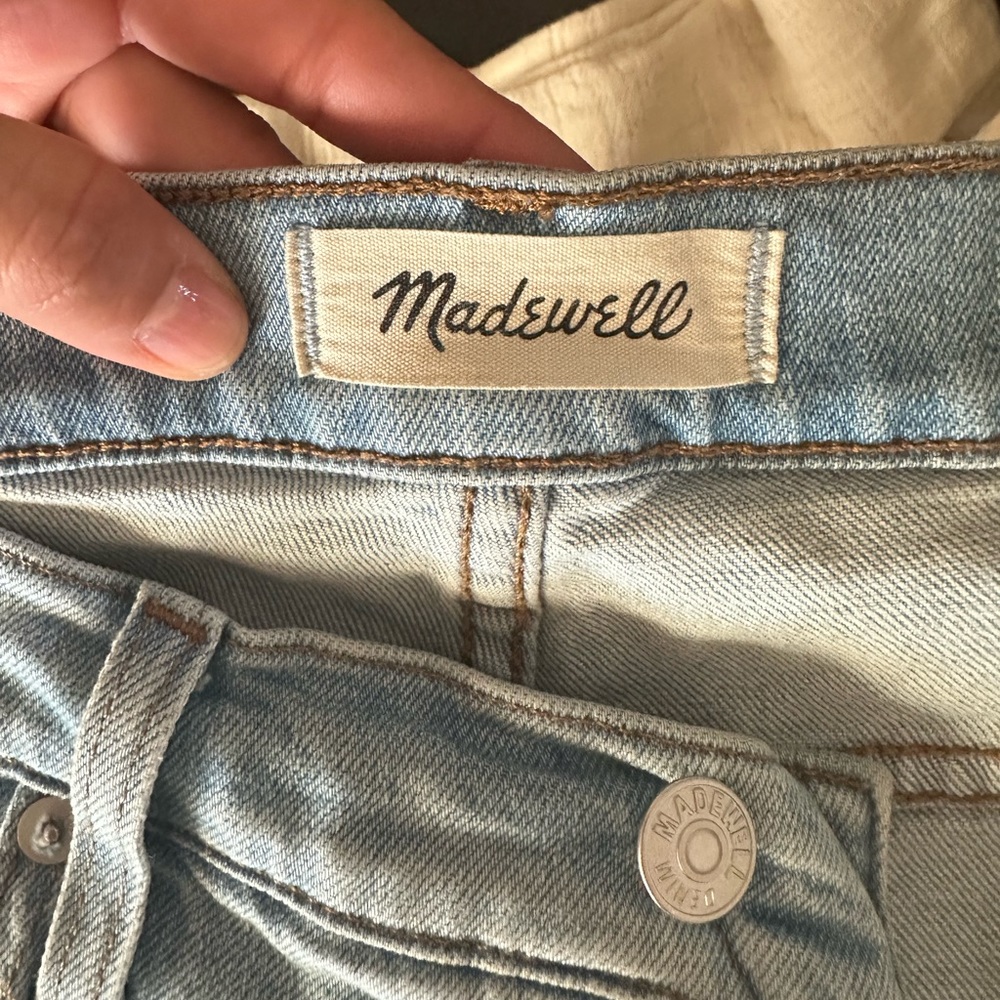 Madewell-the perfect vintage straight leg